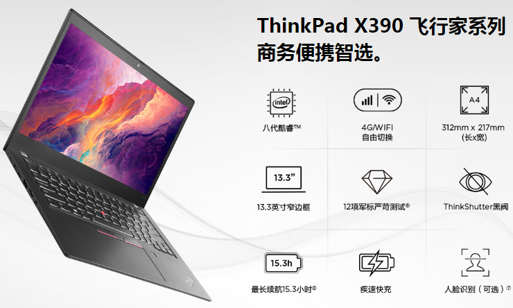 ThinkPad X390商务本