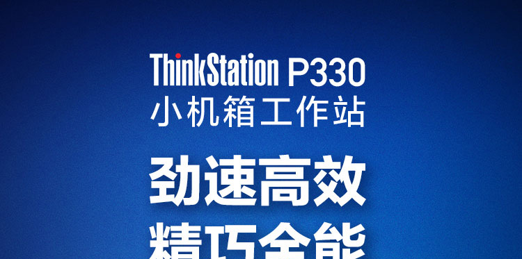联想ThinkStation P330 小机箱工作站