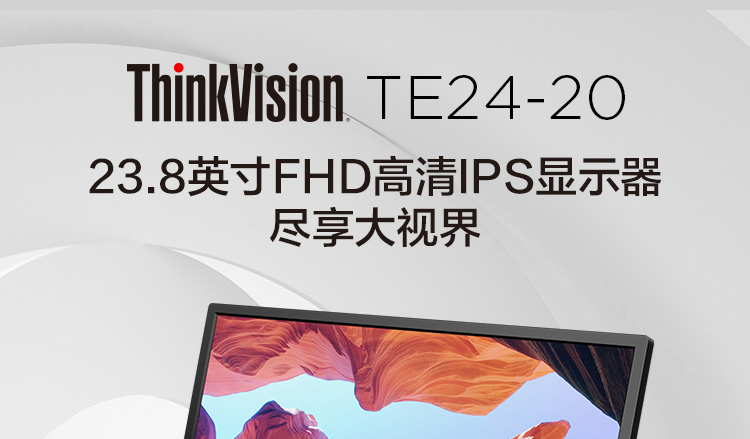 卡塔尔世界杯欧宝平台登入ThinkVision TE24-20显示器