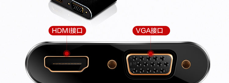 联想USB-C转HDMI&VGA视频转换器 (36004205)
