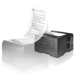 联想黑白A4激光打印机LJ2400 Pro