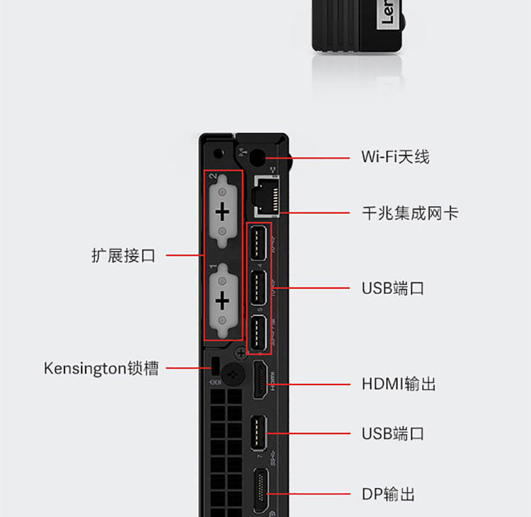 联想ThinkCentre M950q 台式机