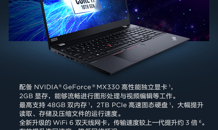 联想ThinkPad T15g商务笔记本