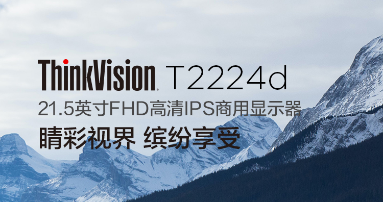 联想ThinkVision T2224d显示器