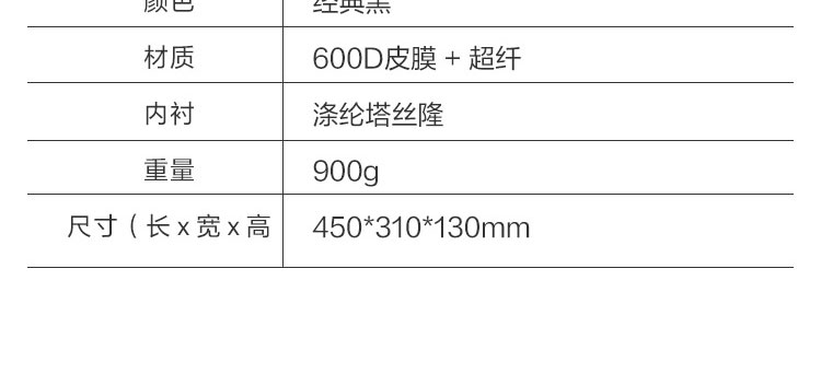 联想尊享商务双肩包B820 (4X41F50120)